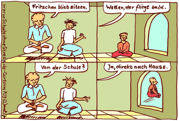 Sitzenbleiben - Fliegen
